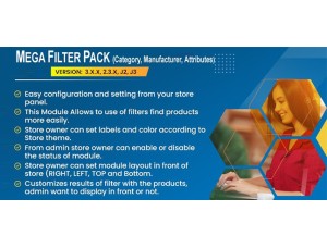 Mega Filter Pack (Category, Manufacturer, Attributes) FILTER